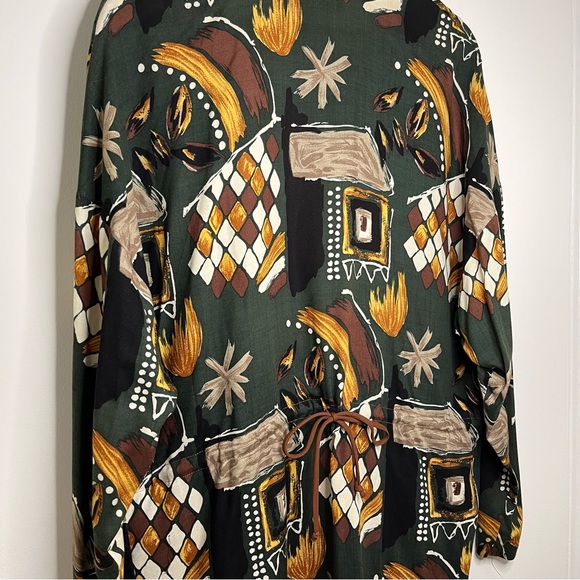 Vintage 80's Boho Funky Blazer Jacket - Picture 8 of 15